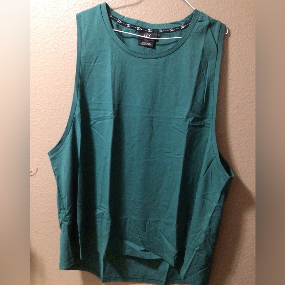CITY CHIC  CCX TANK SHIRT SEA GREEN - Picture 4 of 9